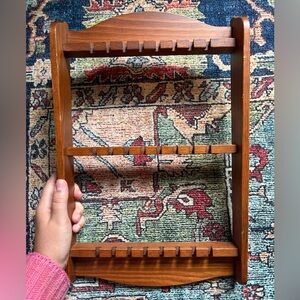 Wooden Spoon Display 24 Slots